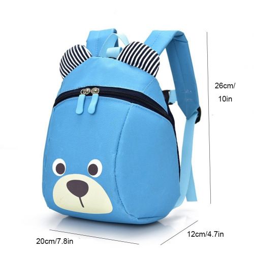  I IHAYNER Age 1-2Y Cute Bear Small Toddler Backpack With Leash Children Kids Backpack Bag for Boy Girl