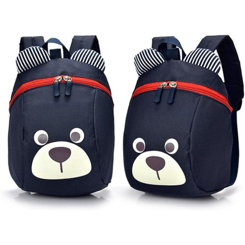  [아마존베스트]I IHAYNER Age 1-2Y Cute Bear Small Toddler Backpack With Leash Children Kids Backpack Bag for Boy Girl