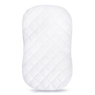 I LUV BAMBOO iLuvBamboo Waterproof Bassinet Cover to Fit Hourglass Swivel Sleeper Mattress Pad - Machine &...