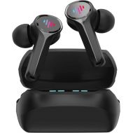 I LUV LTD iLuv SG100 Gaming Wireless Earbuds, Bluetooth in-Ear with Changing LED Lights Ultra-Low 60ms Latency and Hands-Free Call MEMS Microphone, Includes Compact Charging Case and 4 Ear T