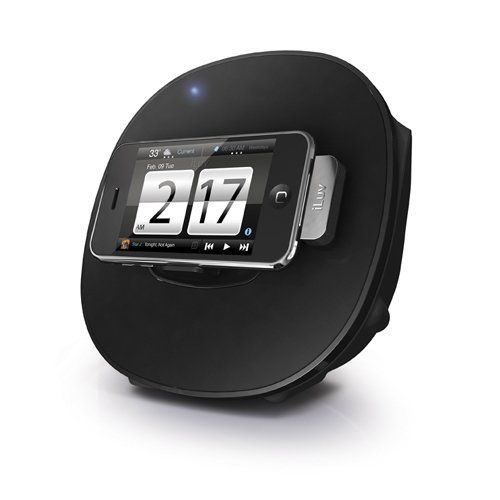  ILuv iLuv iMM190 App Station Alarm Clock Stereo Speaker Dock for iPod and iPhone (Black) (Discontinued by Manufacturer)