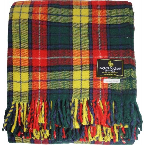  ILuv iLuv Buchanan Antique Scottish Tartan Blanket