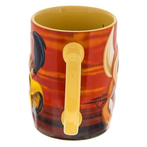 디즈니 Disney disney parks the lion king simba pumbaa and timon ceramic coffee mug new