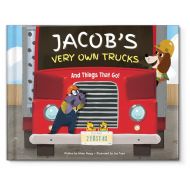 I See Me! Construction Trucks Diggers Book for Boys, Personalized Name Book for Kids