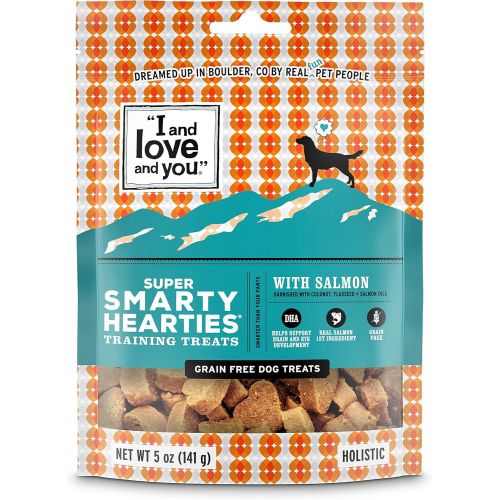 I and love and you Hearties Hip and Brain Support Dog Treats, 5 oz