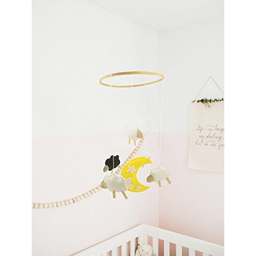  Baby Crib Mobile - Toys Perfect for Boys + Girls by i love bub (Baa Baa Black Sheep)