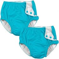 [아마존베스트]I play. i play. Baby Boys Reusable Absorbent Swim Diapers 2 Pack