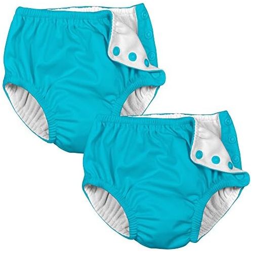  [아마존베스트]I play. i play. Baby Boys Reusable Absorbent Swim Diapers 2 Pack