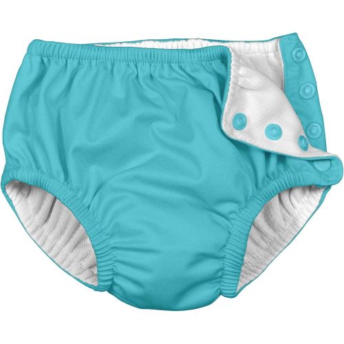  i play. by green sprouts Snap Reusable Swim Diaper | No other diaper necessary, UPF 50+ protection