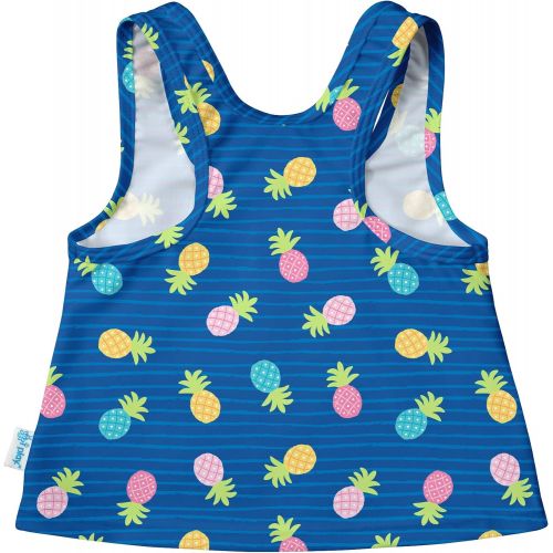  I play. i play. Baby & Toddler Girls Bow Tankini Swimsuit with Built-In Swim Diaper