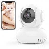 I-STAR Baby Monitor, i-Star Wireless IP Camera - Alexa Enabled, 720P Digital Home Security Camera, Built-in Lullaby, Room Temperature Alert, Night Vision, Works with Both Android & IOS