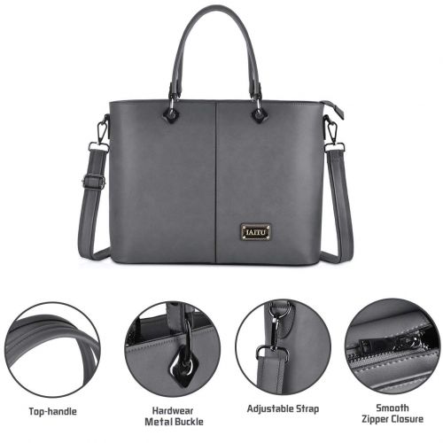  Laptop Bag, IAITU Multifunctional Briefcase Top Handle Tote Bag Womens Shoulder Bag for School Travel Office