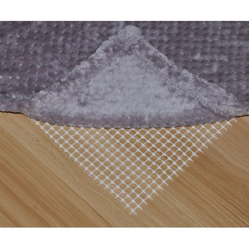  IBBM Non-Slip Rug Pad (5 x 8) - Trim To Fit Any Size - Used For Hard Surface Floor - Washable - Protect Floors and Rugs - Keeps Rugs Safe and in Place by 5 x 8