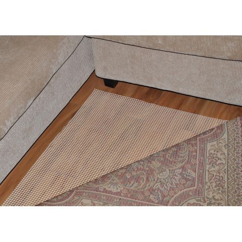  IBBM Non-Slip Rug Pad (5 x 8) - Trim To Fit Any Size - Used For Hard Surface Floor - Washable - Protect Floors and Rugs - Keeps Rugs Safe and in Place by 5 x 8