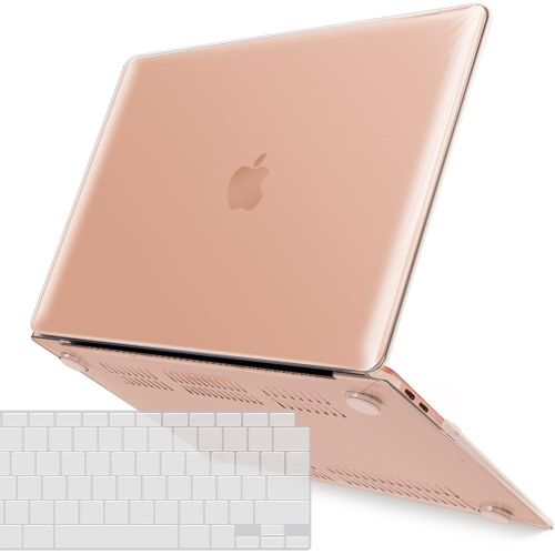  [아마존베스트]IBENZER New 2020 MacBook Air 13 inch Case M1 A2337 A2179 A1932 Plastic Hard Shell Case with Keyboard Cover for Apple Mac Air 13 Retina Display with Touch ID (2018-2020), Crystal Cl