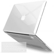 [아마존베스트]IBENZER MacBook Pro 13 Inch Case 2015 2014 2013 end 2012 A1502 A1425, Hard Shell Case with Keyboard Cover for Old Version Apple Mac Pro Retina 13, Crystal Clear, R13CYCL+1