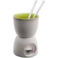 [아마존베스트]Ibili 728800 Schokoladenfondue-Set Practik mini aus Keramik, Gruen, Weiss