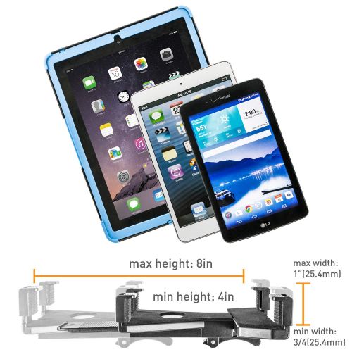  IBOLT iBOLT TabDock Bizmount AMPs - Heavy Duty Drill Base Mount for All 7 - 10 Tablets (iPad, Samsung Tab) for Cars, Desks, Countertops: Great for Commercial Vehicles, Trucks, Schools, a