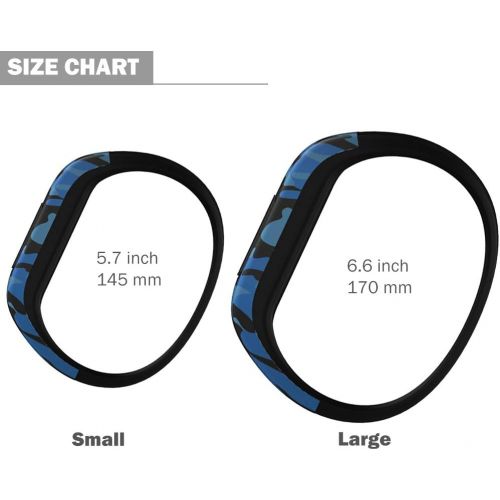  [아마존베스트]IBREK iBREK for Garmin Vivofit jr/jr 2/3 Bands, Silicone Stretchy Replacement Watch Bands for Kids Boys Girls Small Large(No Tracker)