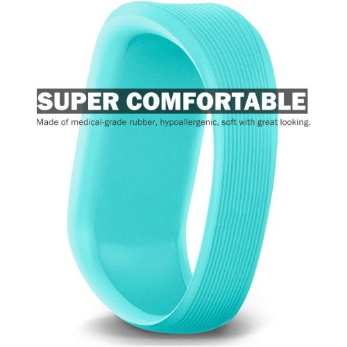  [아마존베스트]IBREK iBREK for Garmin Vivofit jr/jr 2/3 Bands, Silicon Stretchy Replacement Watch Bands for Kids Boys Girls Small Large(No Tracker)