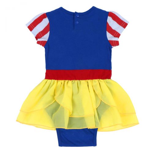  IBTOM CASTLE Baby Girl Snow White Princess Outfit Gown Set Toddler Birthday Party Costume Fancy Romper Dress Up w/Headband