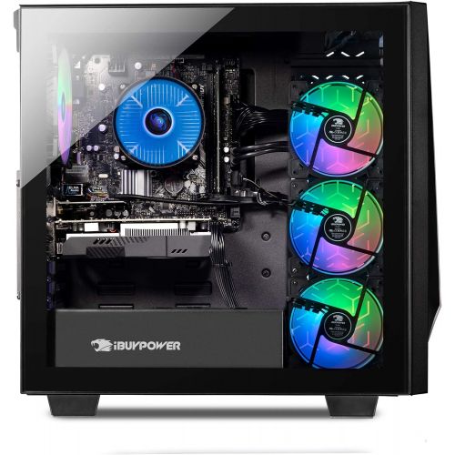  [아마존베스트]iBUYPOWER Gaming PC Computer Desktop Trace 4 9310 (AMD Ryzen 5 3600 3.6GHz, AMD Radeon RX 5500 XT 4GB, 8GB DDR4 RAM, 240GB SSD, WiFi Ready, Windows 10 Home)