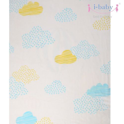 아이베이비 I-baby i-baby Premium Baby Blanket Thick Raschel Newborn Swaddling Double Sides Printed Toddler Blankets for Girls Boys Children Soft Big Flannel Blankets (Dream Fly)