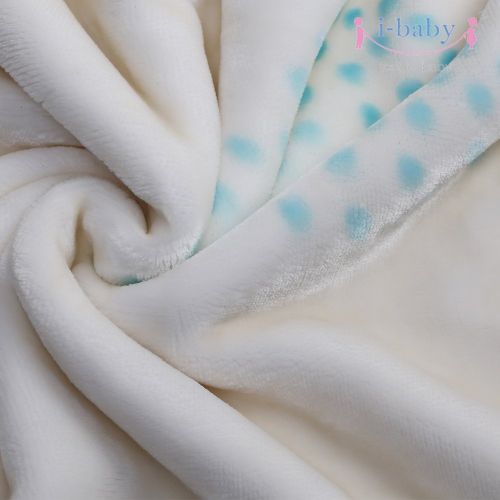 아이베이비 I-baby i-baby Premium Baby Blanket Thick Raschel Newborn Swaddling Double Sides Printed Toddler Blankets for Girls Boys Children Soft Big Flannel Blankets (Dream Fly)