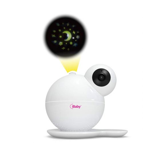 아이베이비 IBaby iBaby Baby Monitor M2S Plus, 1080p Full HD Wi-Fi Digital Video Home Camera with Temp & Humidity Detector and Sound and Motion Alerts, Night Vision Camera, iPhone and Android
