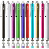 [아마존베스트]IBart Stylus, iBart Mesh Fiber Tip Series Precision Stylus Pens for Touch Screens Devices, iPhone, iPad, Kindle, Tablet (10 Colors)