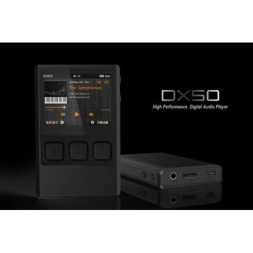  IBasso iBasso DX50 HD Studio Mastering Quality Music Player with WOLFSON WM8740 192kHz24-bit DAC [Full USA One Year Warranty from Authorized iBasso Distributor]