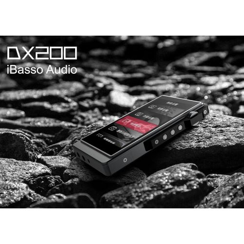  IBasso iBasso DX200 High Resolution Reference Audio Player include US Warranty (Dual ES9028PRO SABRE 32bit 8 CH Pro DAC) with Extreme Audio Optical Connection Kit and USB Charger