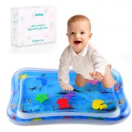 IBeleby iBeleby Inflatable Tummy Time Water Mat, Mermaid Baby Playmat - Fun Time Play Activity Center for Infants & Toddlers, Baby Toys 6 to 12 Months, Improve Early Brain Development & St