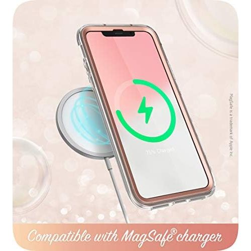  [아마존베스트]i-Blason Cosmo Series Case for iPhone 12 Pro Max 6.7 inch (2020 Release), Slim Full-Body Stylish Protective Case with Built-in Screen Protector (Marble)