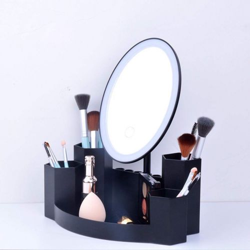  ICCUN Desktop Makeup Mirror Portable USB Charging LED Cosmetic Mirror Makeup Mirrors