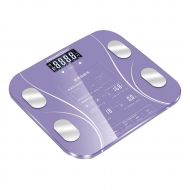 ICCUN 180KG Digital Smart Touch Body Fat Scale Measures Weight Fat Water Muscle Mass Digital