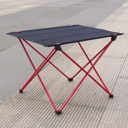  ICCUN Outdoor Camping Picnic Portable Ultra-Light Aluminum Alloy Foldable Table Tables