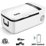 [아마존 핫딜] [아마존핫딜]ICECO Portable Refrigerator, Car Fridge Freezer with APP Control, 12V Cooler with Danfoss Compressor, Touch Screen, DC 12/24 V, AC 110-240V, 0℉ to 50℉, for Car & Home Use (14 Quart