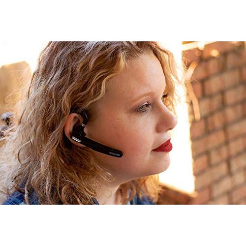  [아마존 핫딜]  [아마존핫딜]ICOMTOFIT Bluetooth Headset, Wireless Bluetooth Earpiece V4.1 8-10 Hours Talktime Stereo Noise Cancelling Mic, Compatible iPhone Android Cell Phones Driving/Business/ Office (Black)