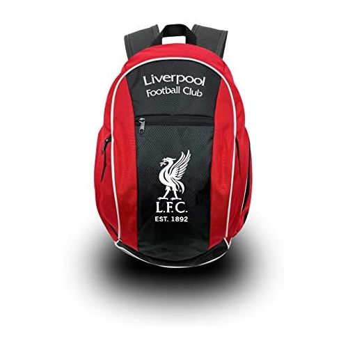  ICON SPROTS Liverpool FC Backpack, Official Liverpool School, Mochila, Book Bag Cinch, Shoe Bag, Soccer Ball Backpack