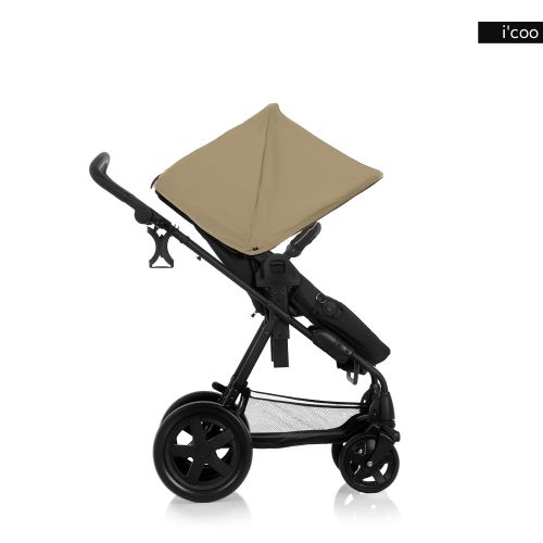  ICOO icoo Photon Stroller, BeigeBlack, 0-48 Months