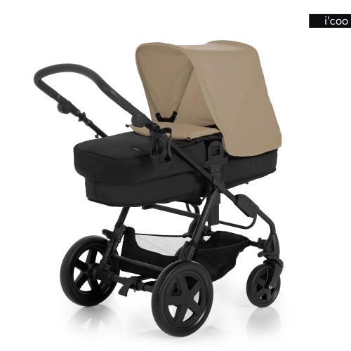  ICOO icoo Photon Stroller, BeigeBlack, 0-48 Months