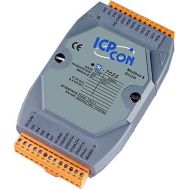 ICP DAS M-7055: 8 Channel Isolated Digital Input and 8 Channel Isolated Digital Output Data Acquisition Module, with DIN Rail Mount and FREE Software for data logging