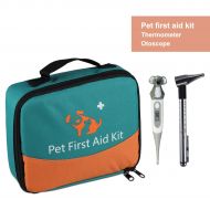ICare-Pet iCare-Pet Pet First Aid Kit with Thermometer & Veterinary Otoscope for Home Care and Outdoor Travel to Care Our Dogs/Cats