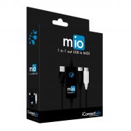 IConnectivity iConnectivity},description:mio is a 1 in 1 out USB 16 channel MIDI interface to connect your MIDI compatible controller, keyboard, synthesizer, or drum machine to your computer. mi