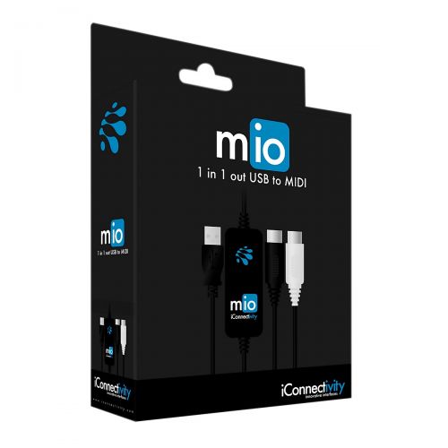  IConnectivity iConnectivity},description:mio is a 1 in 1 out USB 16 channel MIDI interface to connect your MIDI compatible controller, keyboard, synthesizer, or drum machine to your computer. mi