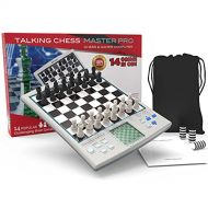 [아마존베스트]iCore Chess Set, Travel Magnetic Chess and Checkers Set Board Games, Electronic No Stress Magnetic Chess Set, Chess Set for Kids or Adults Chessboards Game