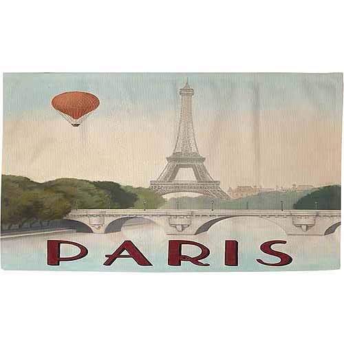  IDG City Skyline Paris Rug, 22.5 x 37