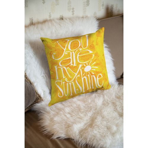  Thumbprintz You are my Sunshine Indoor Pillow