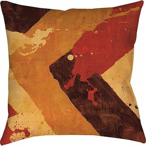  IDG Splatter No I Red Indoor Pillow